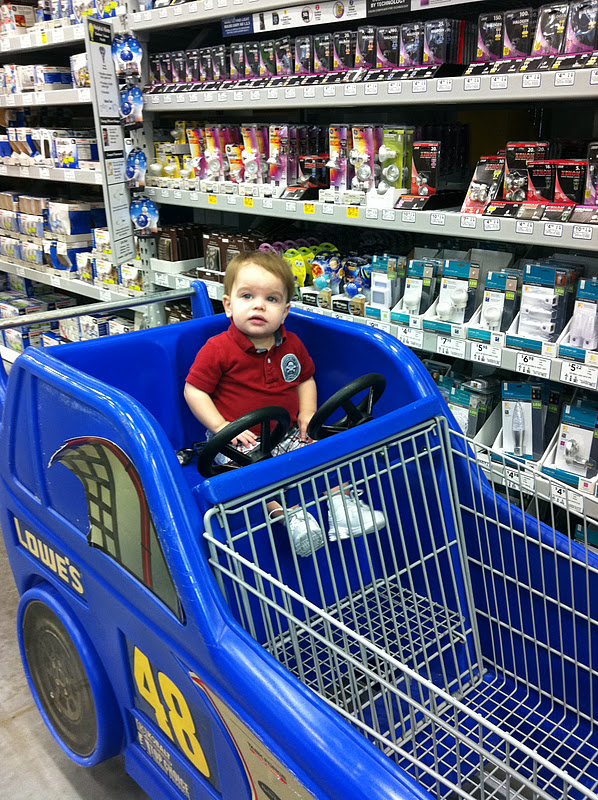 Life Through the Eyes of the Shappards A Day of Shopping Cart Firsts