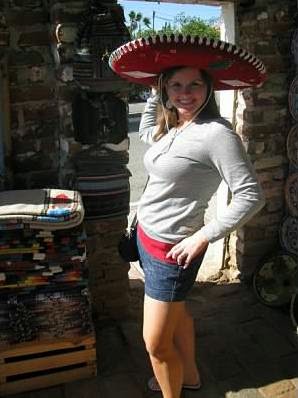 Mrs. Hughes in Mexico 2012