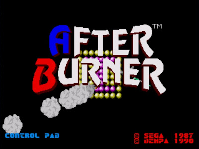 Afterburner II title screen