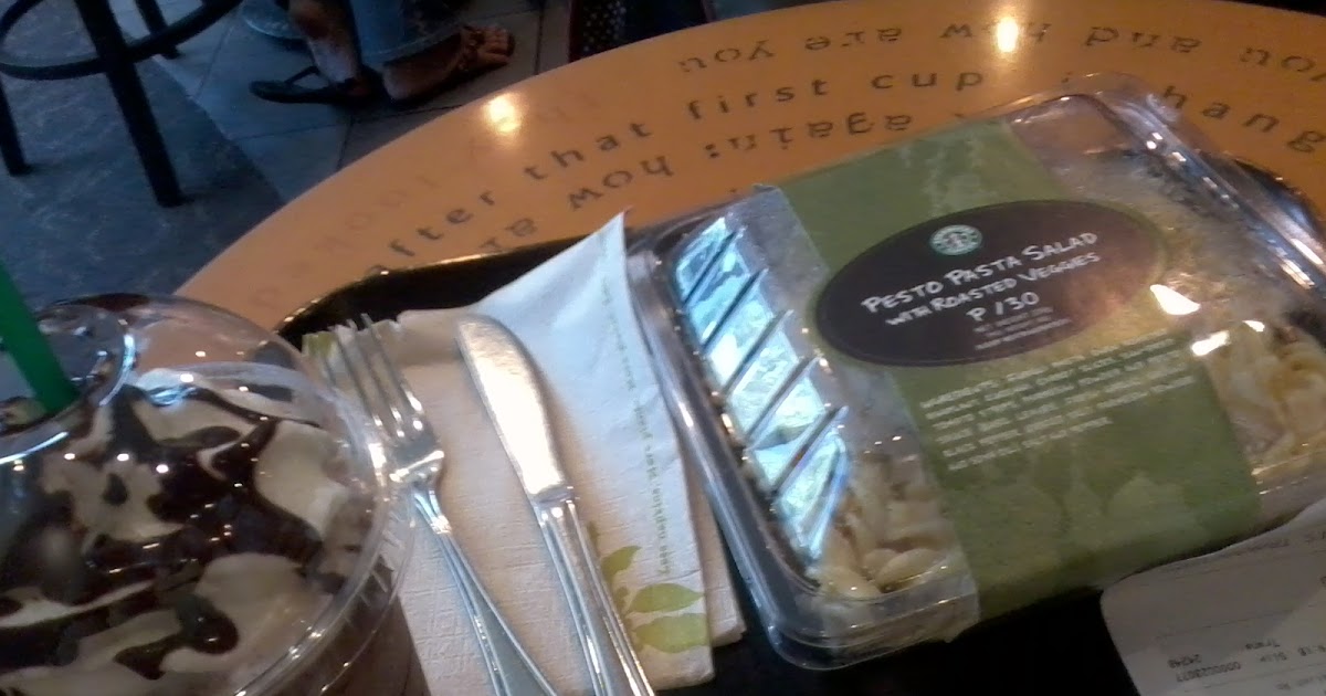 chefinthemaking STARBUCKS� PESTO PASTA SALAD