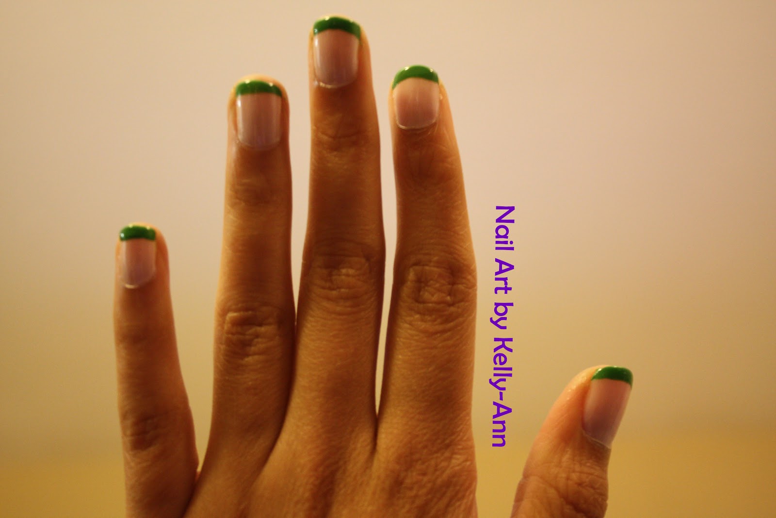 Nail Art by KellyAnn Luck of the Irish