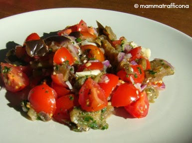 insalata di melanzane insalata ipocalorica