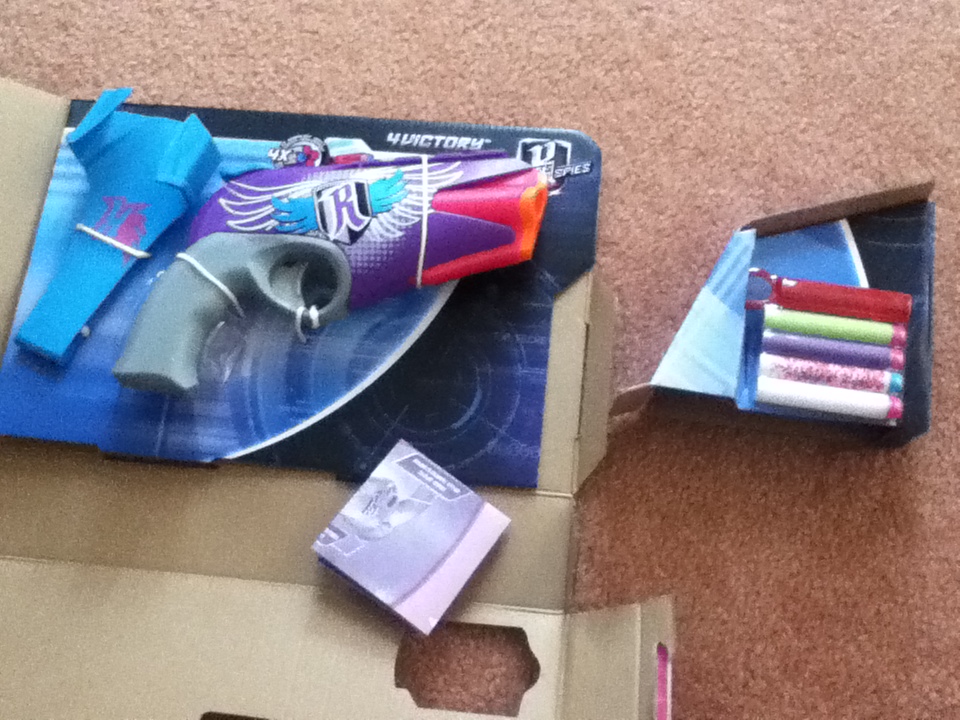 Nerf Rebelle Secrets and Spies 4Victory Blaster