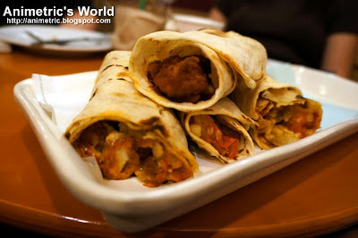 Texas Chicken BBQ Wrap at Starbucks