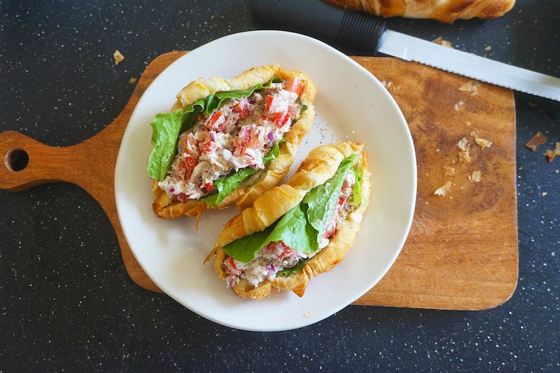 Tuna Croissant Sandwich