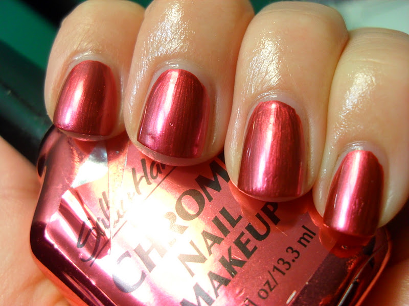 Polished Claws Up! Sally Hansen Chrome Nail Makeup in Tourmaline Chrome