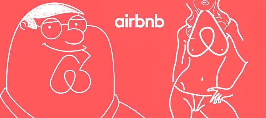 Airbnb new logo 2014 peter griffin