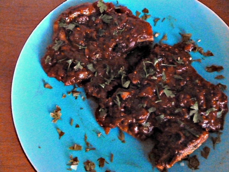 Baking and Cooking, A Tale of Two Loves Pork Chops Braised in Fresh