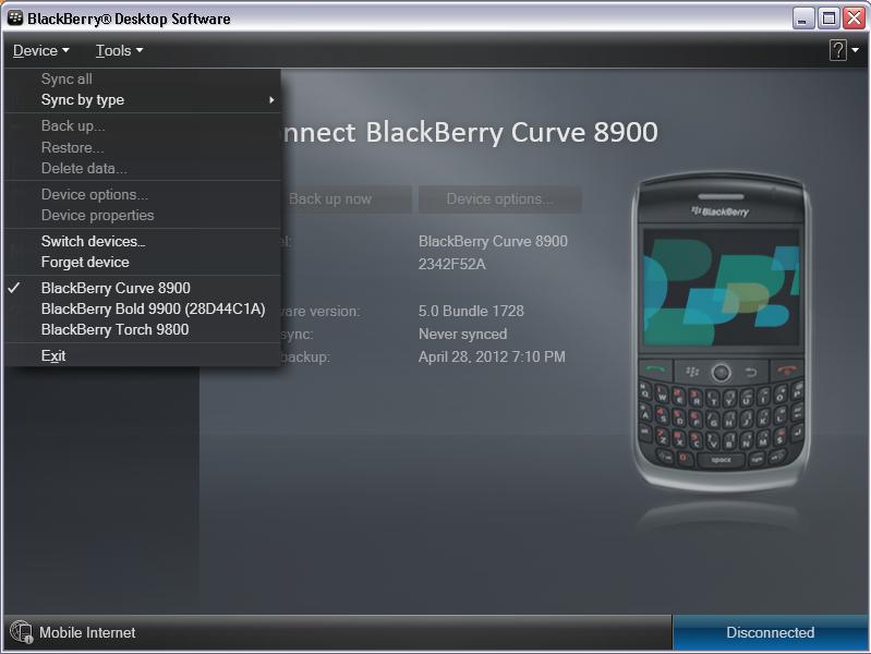 Blackberry Bold 9900 Mac Software