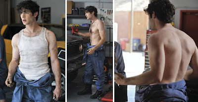 my new plaid pants: Gratuitous Ethan Peck