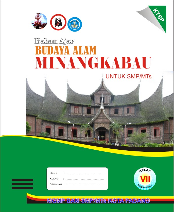 Design Grafis Cover Bahan Ajar SMP/MTs Kota Padang