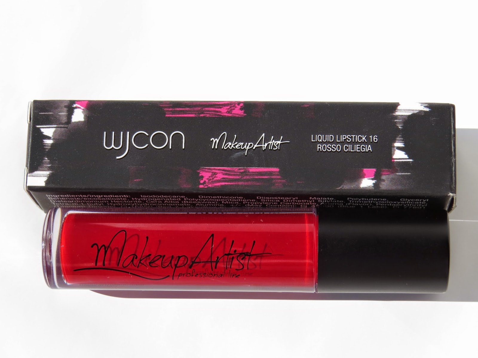 Belletto Make Up And Beauty Blog Wjcon Liquid Lipstick 16 Rosso Ciliegia Makeup Artist Collection
