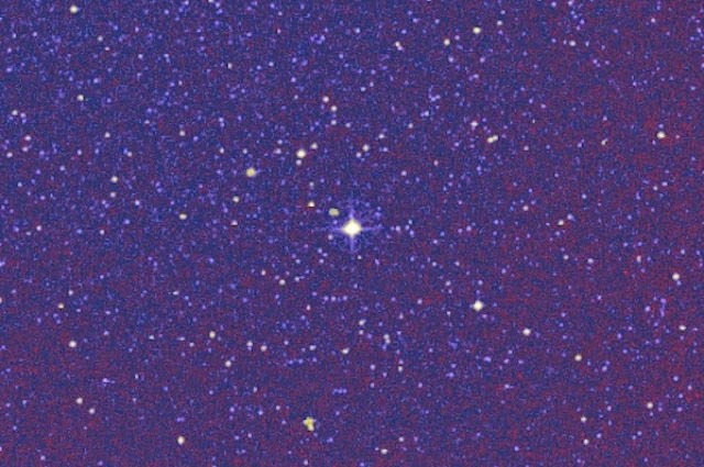 estrela em rota de colisão com a Terra