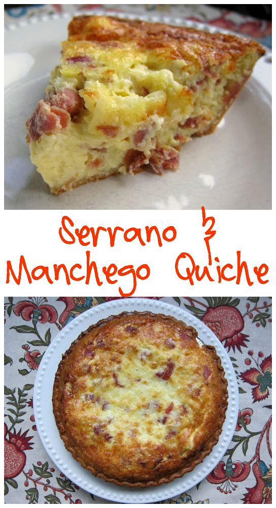 Serrano & Manchego Quiche Plain Chicken