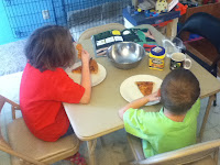 we like to lunch before we slime