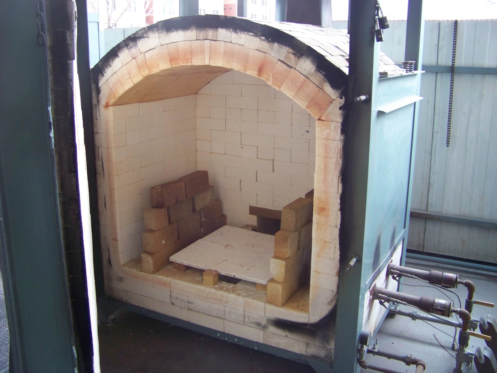 CMU 442 Kiln Construction Jake Allee Down Draft Gas Kilns