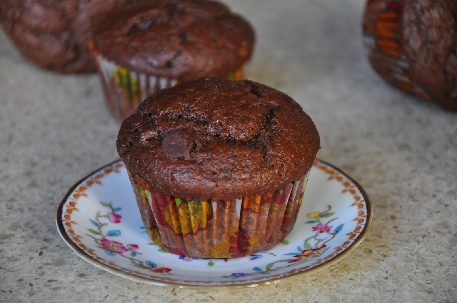 Sophia's Sweets Double Chocolate Greek Yogurt Muffins