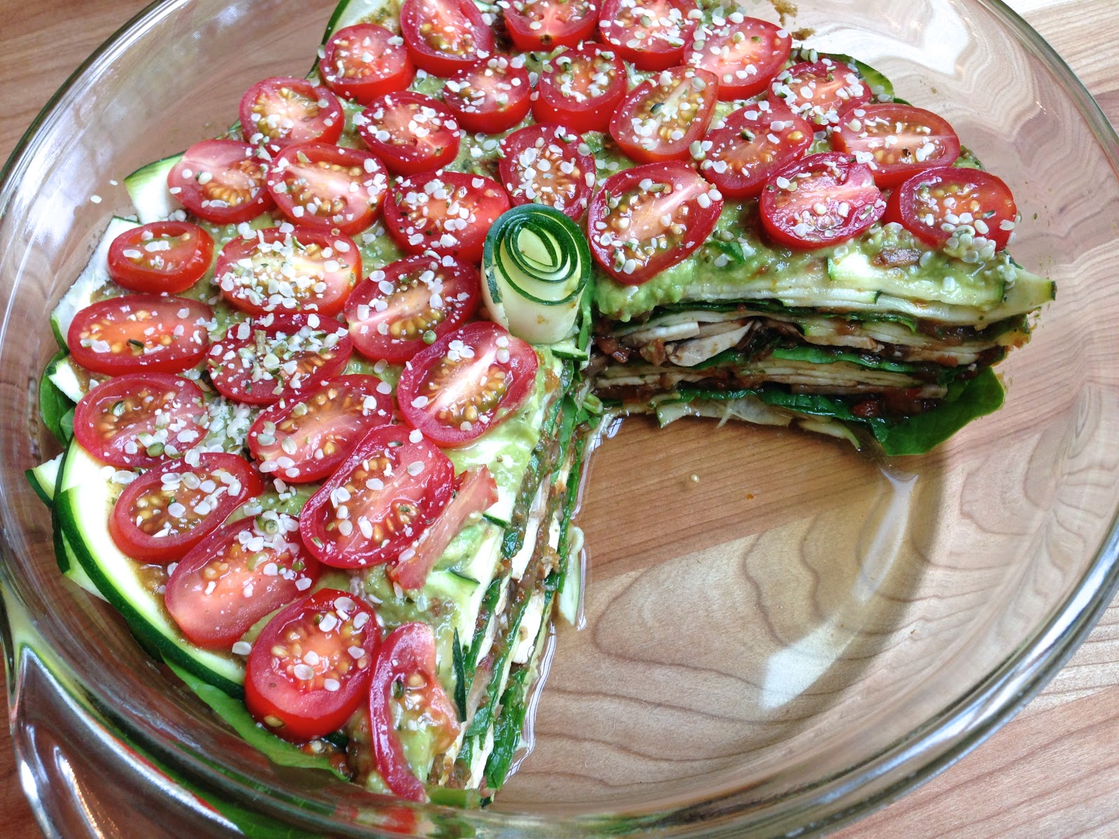 Annie Jaffrey Raw Vegan Lasagna Recipe!