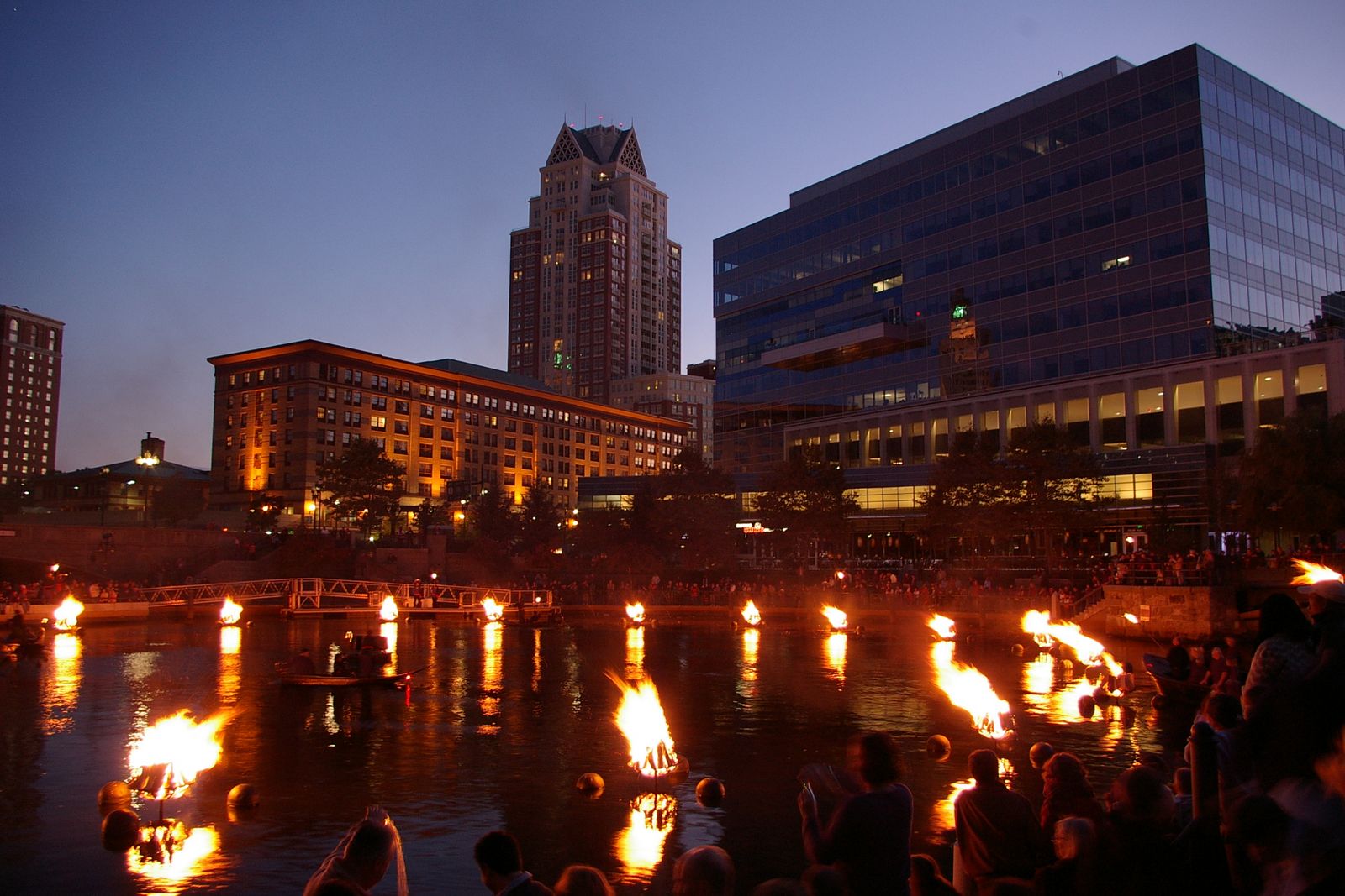 WaterFire Walking in Wonder