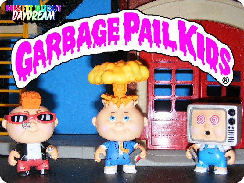 Garbage Pail Kids Series 2 #5 MAD MIKE Painted Mini Figure Mint OOP 