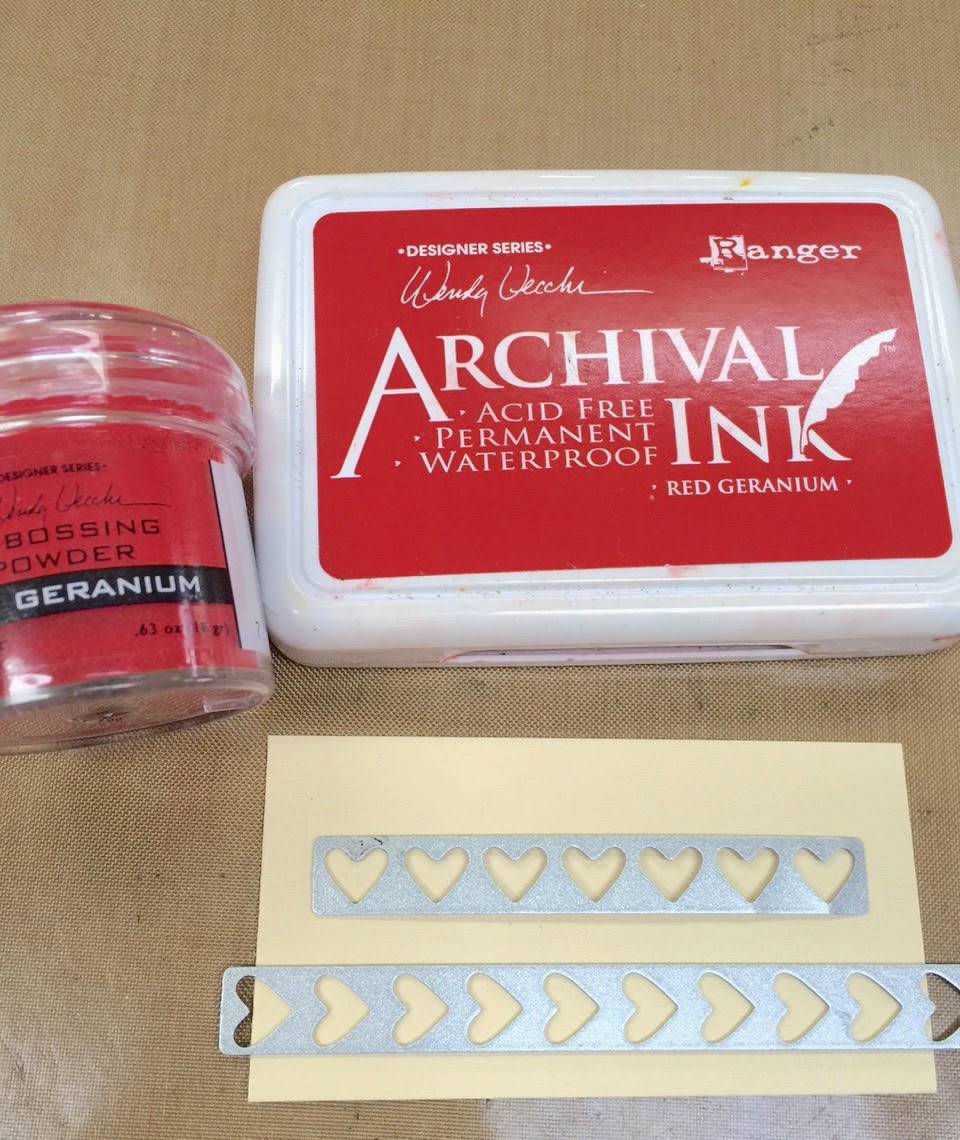 Studio 490 TINY embossing powder die cuts & a SALE!