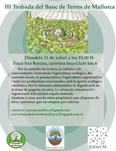 III Trobada del Banc de Terres de Mallorca (11-07-15)