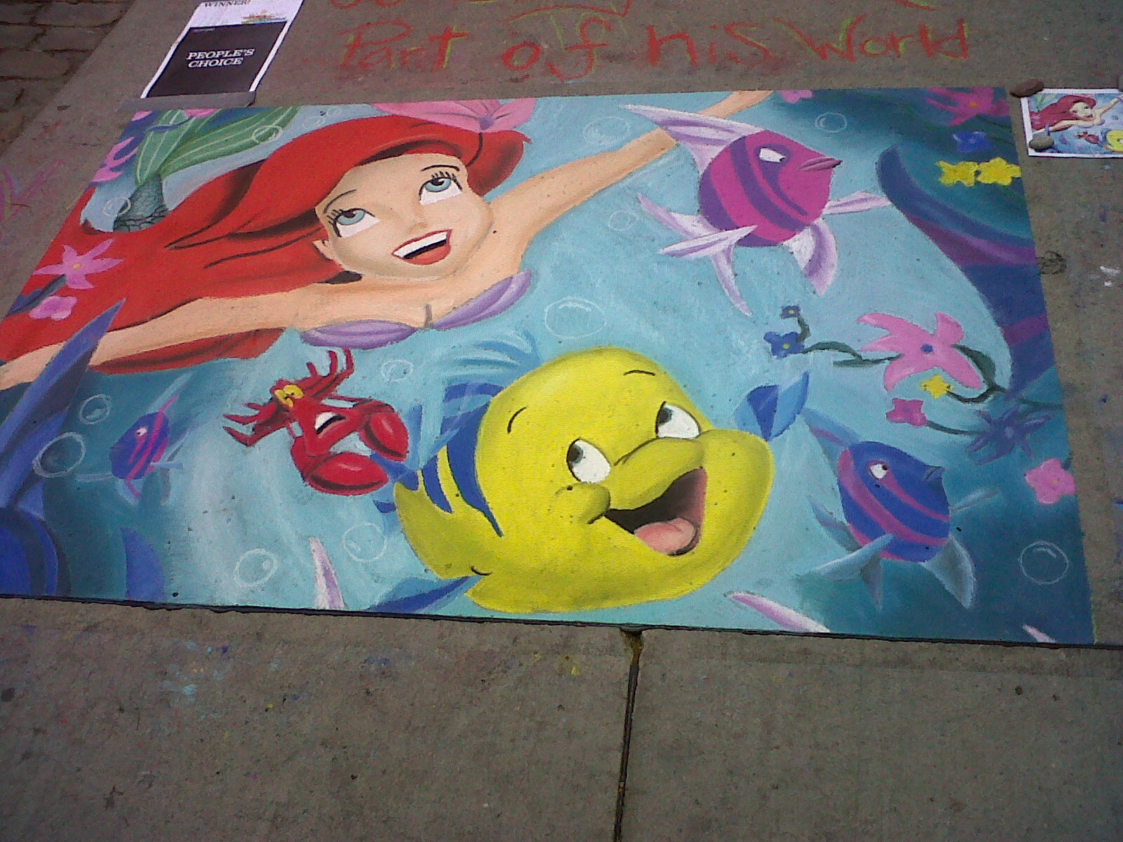 Kylie Gwen Chalk Art Festival