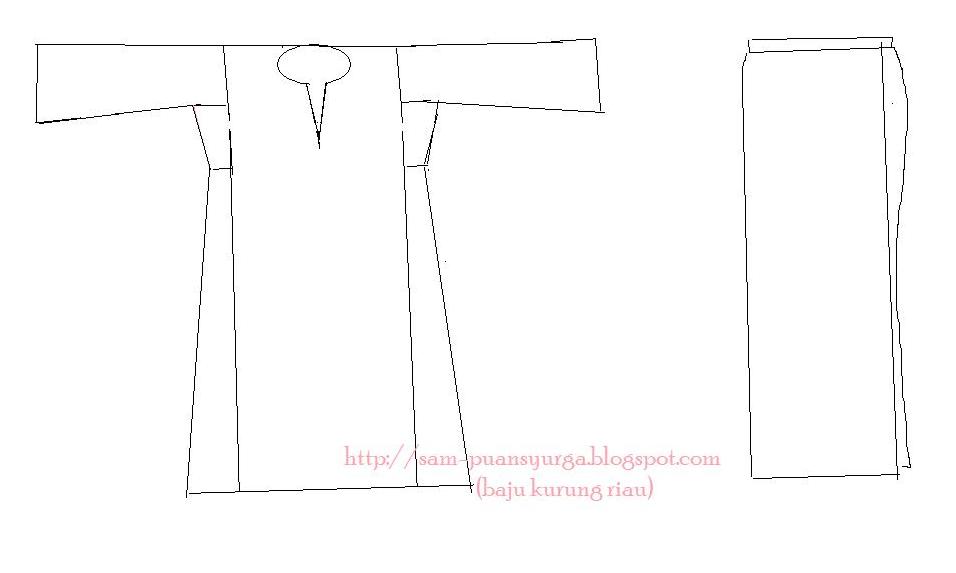 beza antara baju riau dan baju kurung Pahang