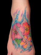 Flower Tattoos for Girls best girls flower foot tattoos for 