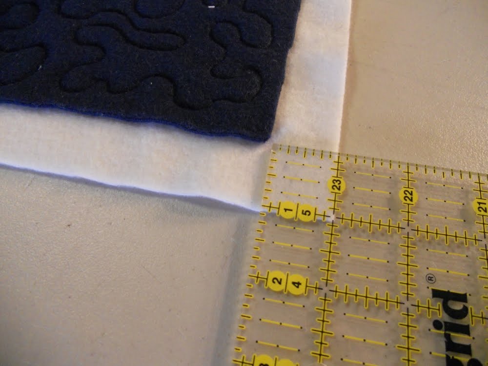 Katie's Quilts and Crafts Mitered SelfBinding with Fleece