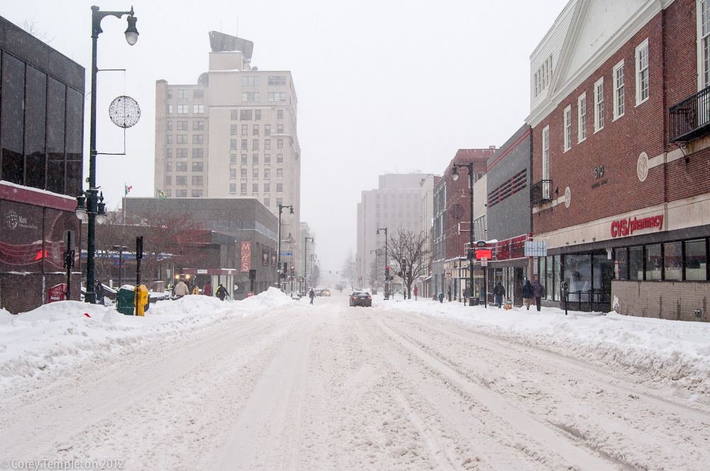 snow in portland