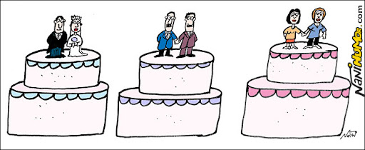 STF aprova novos bolos de casamento. casamento gay
