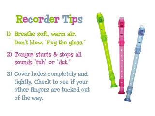 recorder karate songs