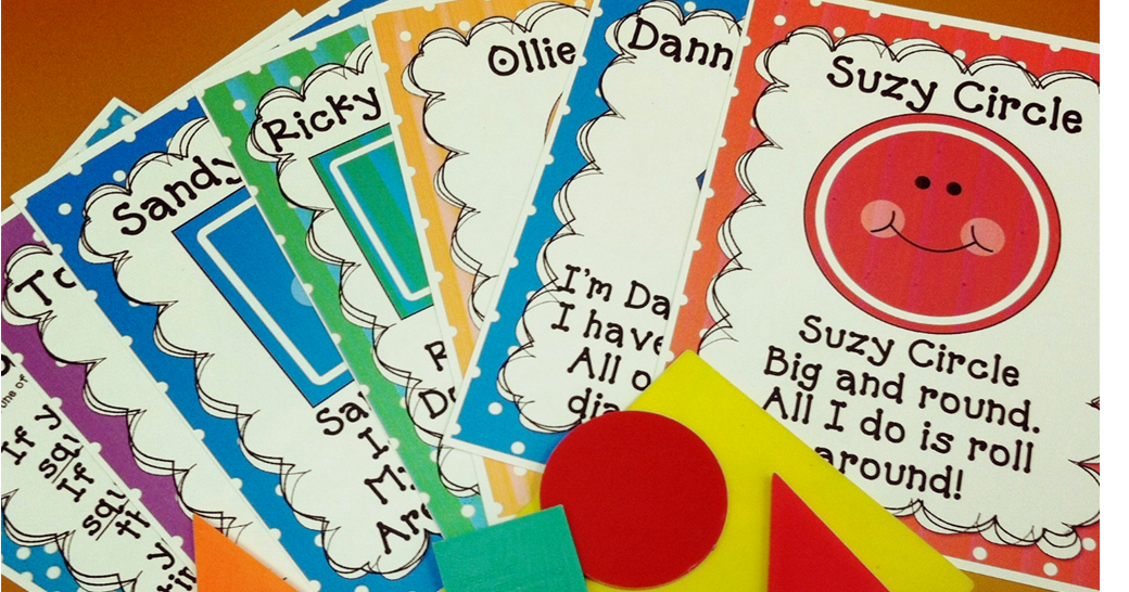 Freebielicious Learning about Shapes! {free shape poems}