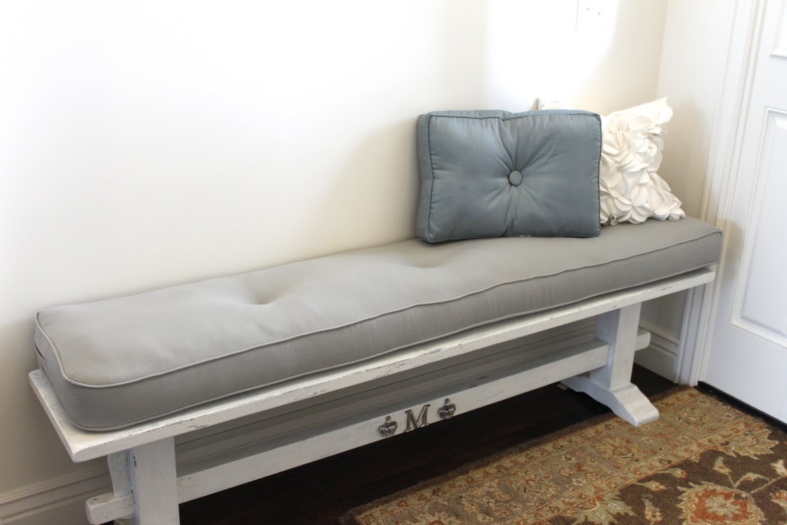 Indoor Bench Cushion Entry Way Interior Home Design Home Decorating