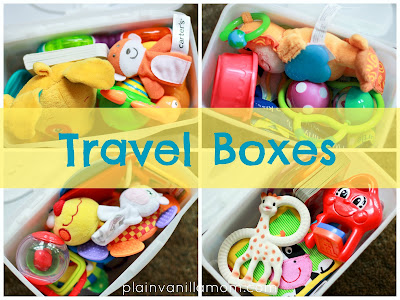 baby travel boxes sensory baby play