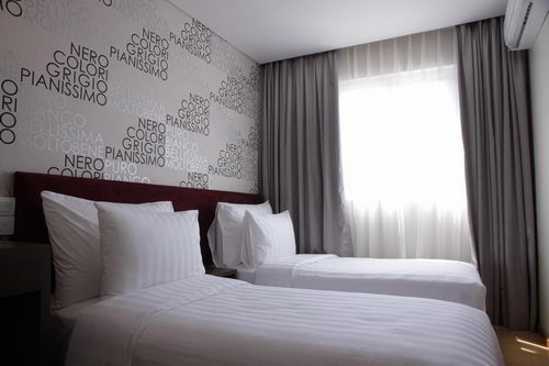 Foto kamar tidur hotel