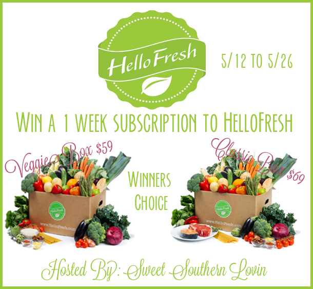 Hello Fresh Giveaway Hello Fresh Giveaway