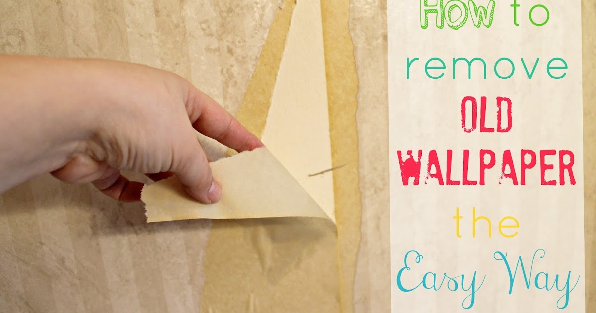 hip2thrift How to remove old wallpaper easily {Bathroom Makeover}