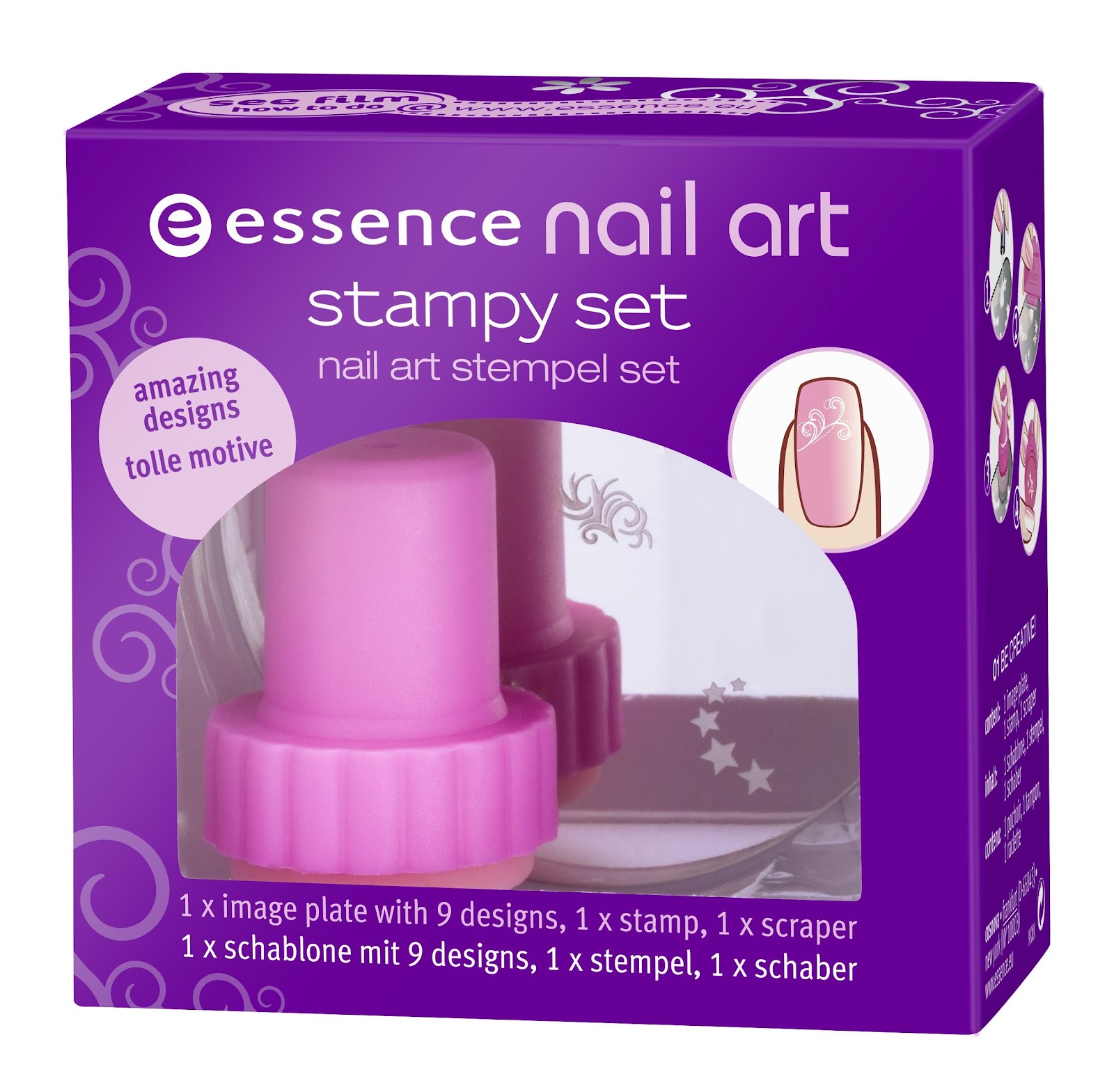 ps I Love Make Up Nail Art Stampy Set di Essence decora le tue unghie!