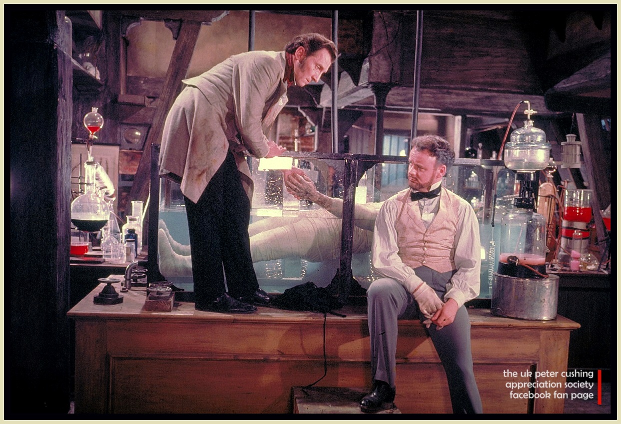 The Black Box Club HAMMER FILMS FIRST OUTING INTO FRANKENSTEIN SERIES PETER CUSHING AND ROBERT