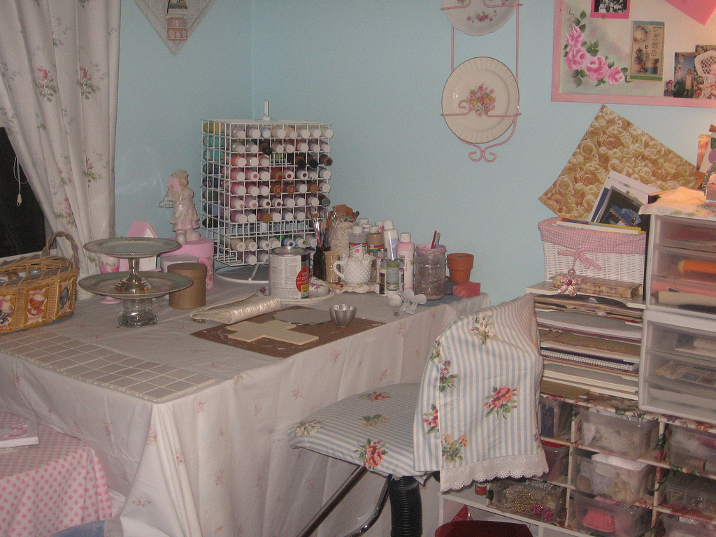 Your Shabby Chic Studio Space I Heart Shabby Chic