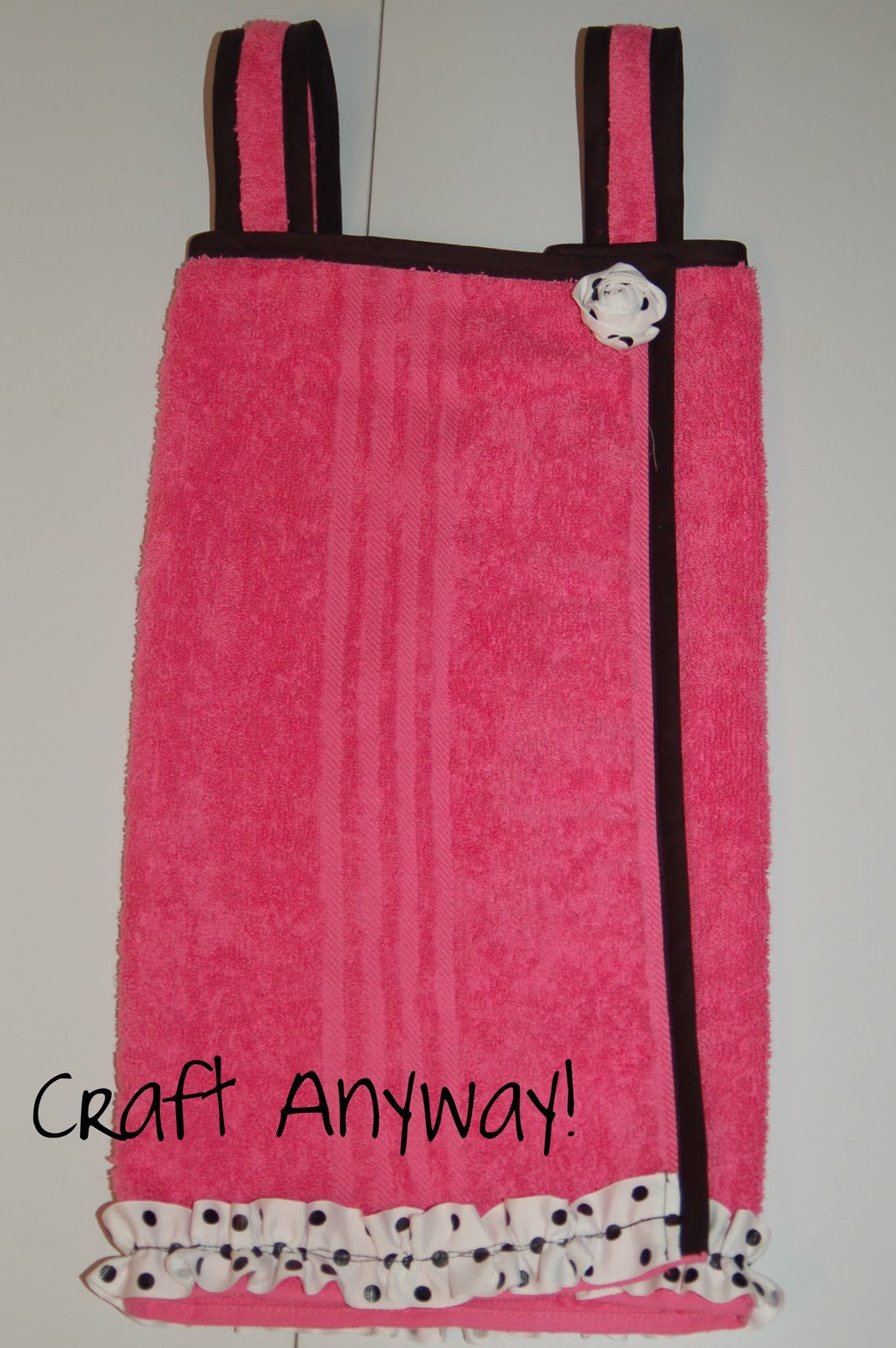 Craft Anyway! Beach Towel CoverUp