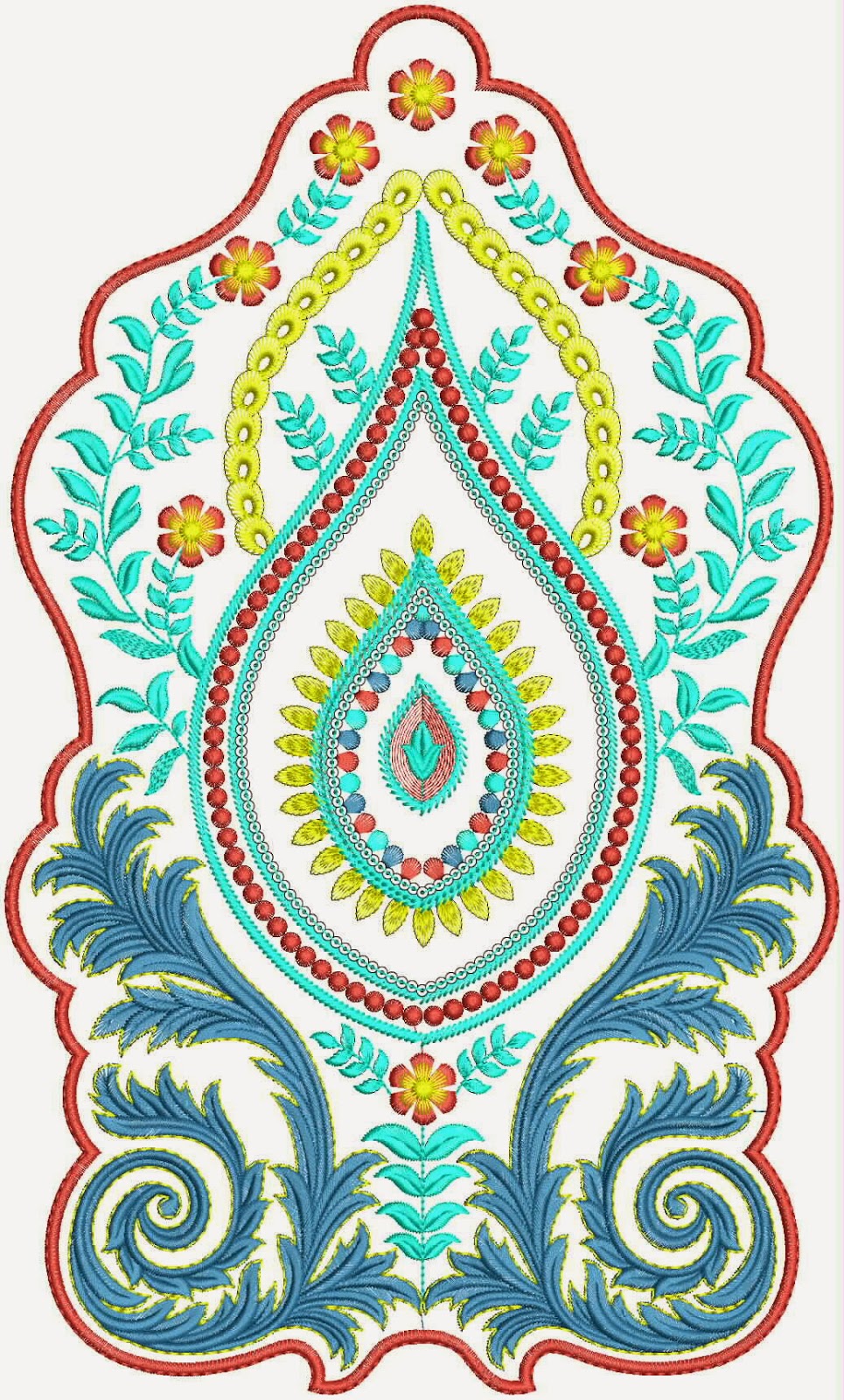 Embdesigntube exquisite attractive embroidery patch designs