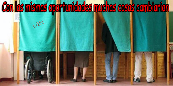 Con las mismas oportunidades muchas cosas cambiarian