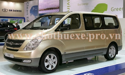 Cho thuê xe 9 chỗ Hyundai Starex