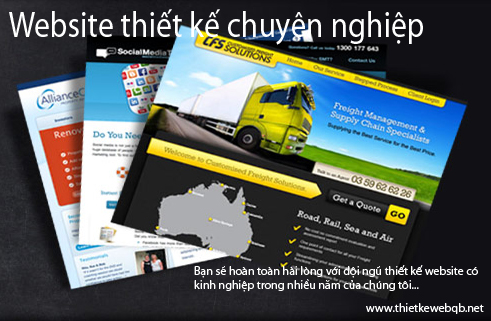 Dịch vụ thiết kế website Quảng Bình