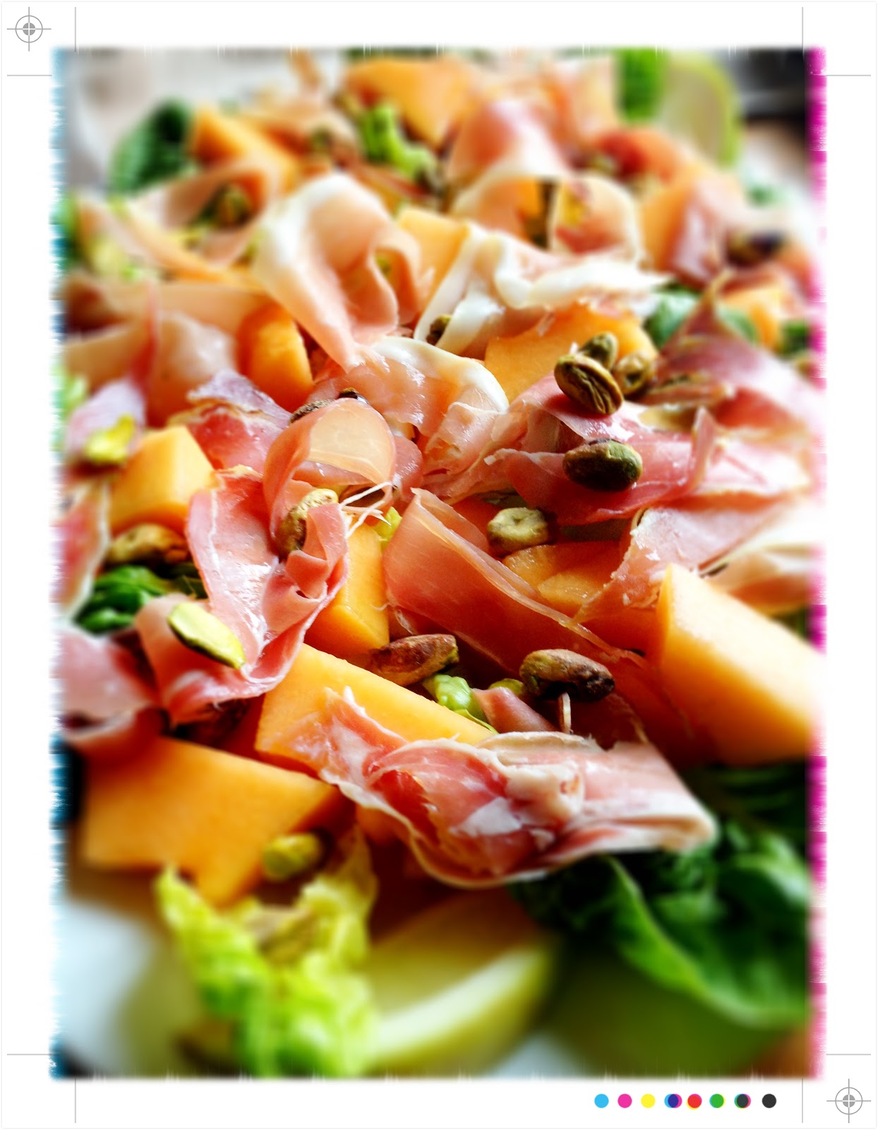 Toast Melon, Prosciutto & Lime Salad