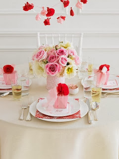 Tips for decorating a Valentine's dinner