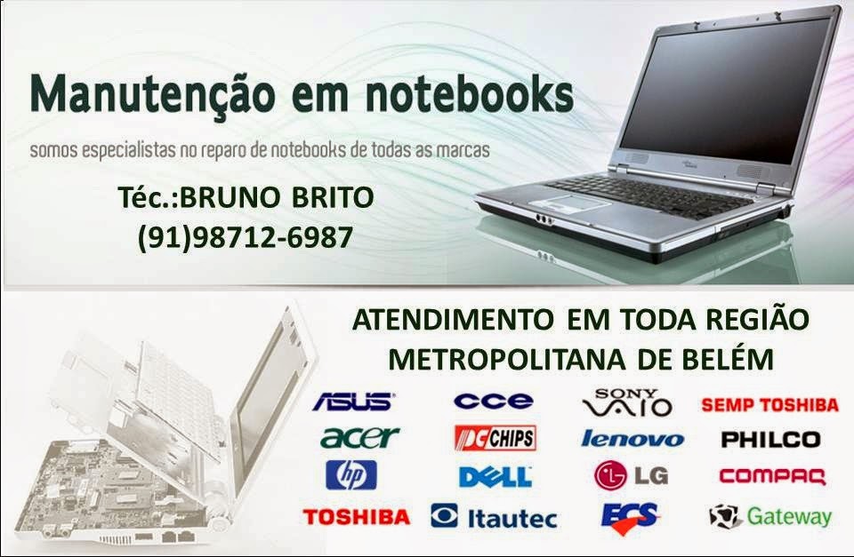 MANUTENÇÃO DE NOTERBOOKS